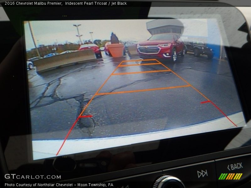 Iridescent Pearl Tricoat / Jet Black 2016 Chevrolet Malibu Premier