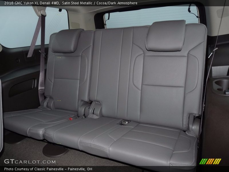 Satin Steel Metallic / Cocoa/Dark Atmosphere 2018 GMC Yukon XL Denali 4WD
