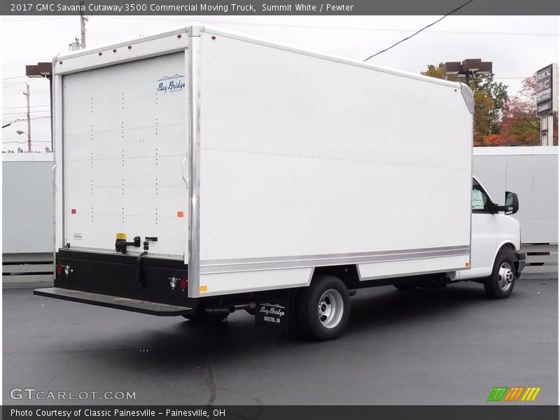 Summit White / Pewter 2017 GMC Savana Cutaway 3500 Commercial Moving Truck
