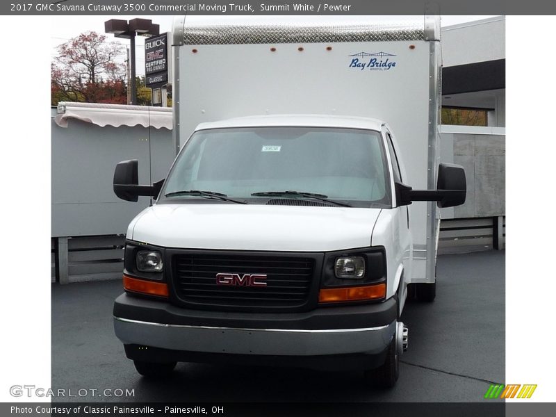 Summit White / Pewter 2017 GMC Savana Cutaway 3500 Commercial Moving Truck