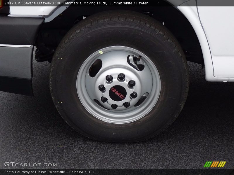 Summit White / Pewter 2017 GMC Savana Cutaway 3500 Commercial Moving Truck