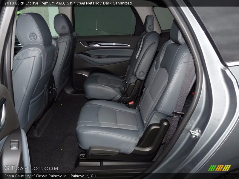 Satin Steel Metallic / Dark Galvanized 2018 Buick Enclave Premium AWD