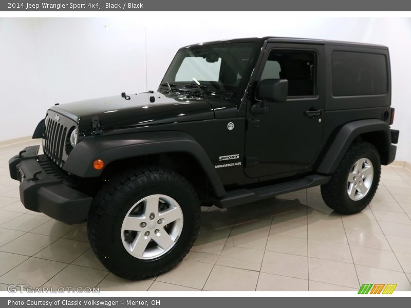 Black / Black 2014 Jeep Wrangler Sport 4x4