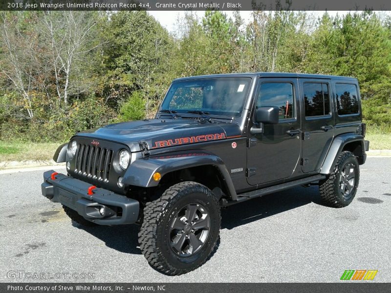  2018 Wrangler Unlimited Rubicon Recon 4x4 Granite Crystal Metallic