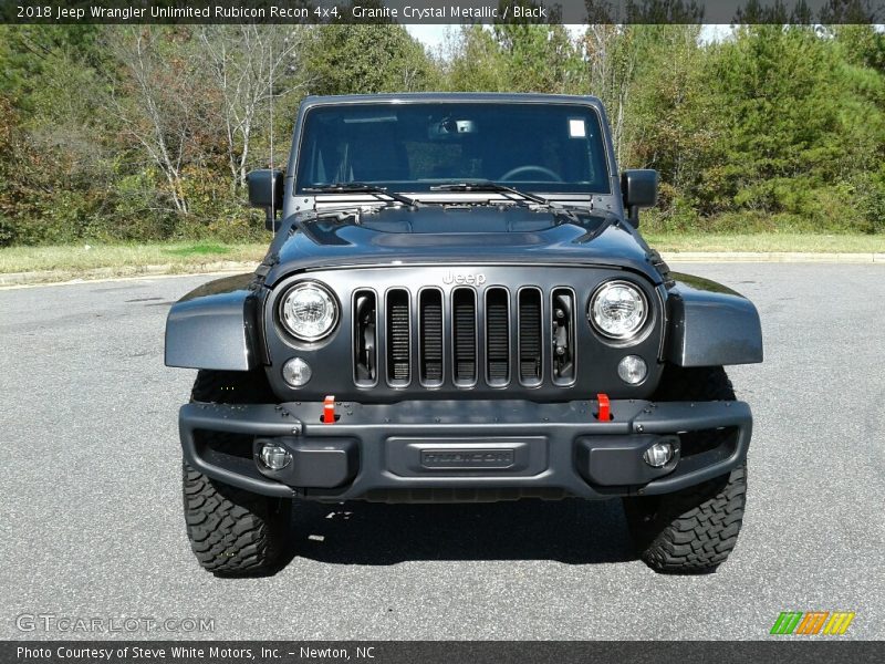 Granite Crystal Metallic / Black 2018 Jeep Wrangler Unlimited Rubicon Recon 4x4