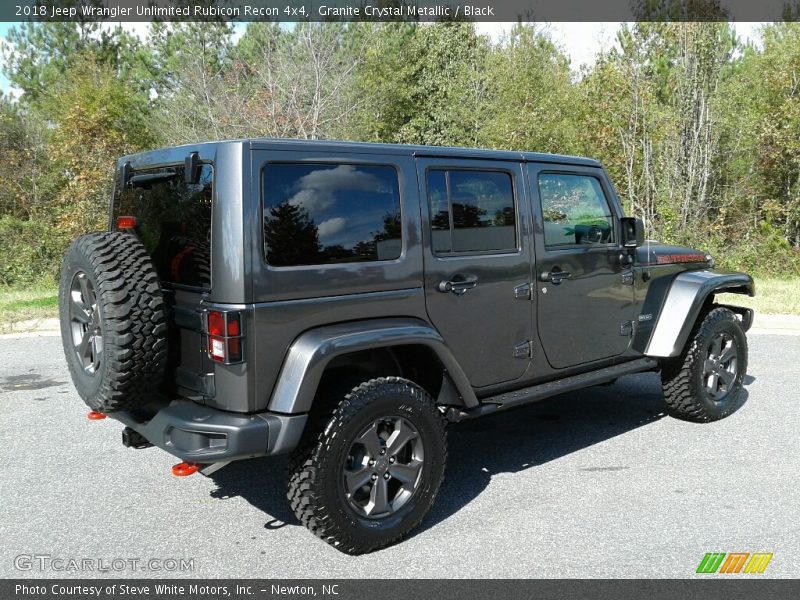 Granite Crystal Metallic / Black 2018 Jeep Wrangler Unlimited Rubicon Recon 4x4