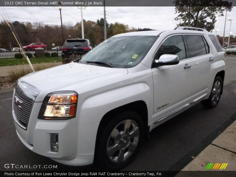 Summit White / Jet Black 2013 GMC Terrain Denali AWD