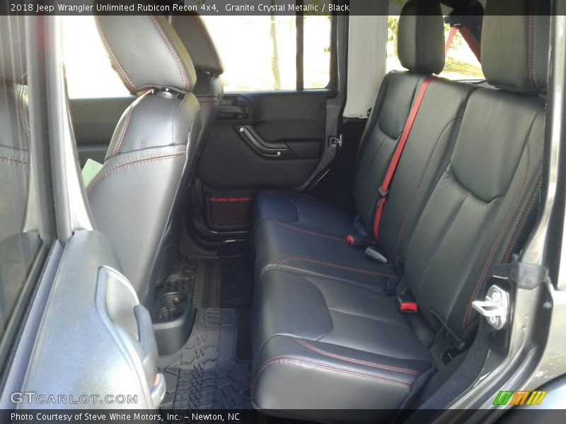 Rear Seat of 2018 Wrangler Unlimited Rubicon Recon 4x4