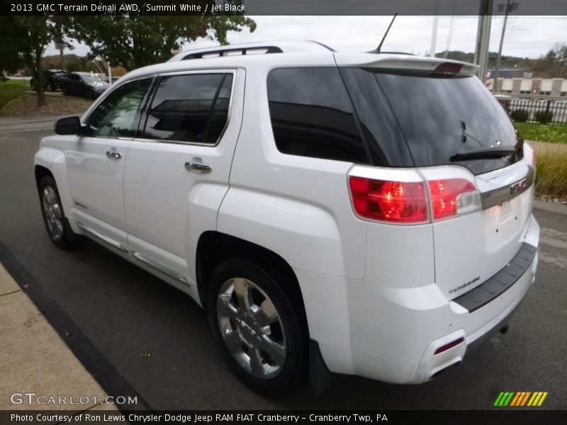 Summit White / Jet Black 2013 GMC Terrain Denali AWD