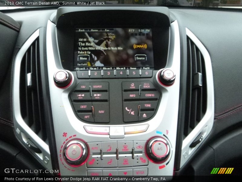 Summit White / Jet Black 2013 GMC Terrain Denali AWD