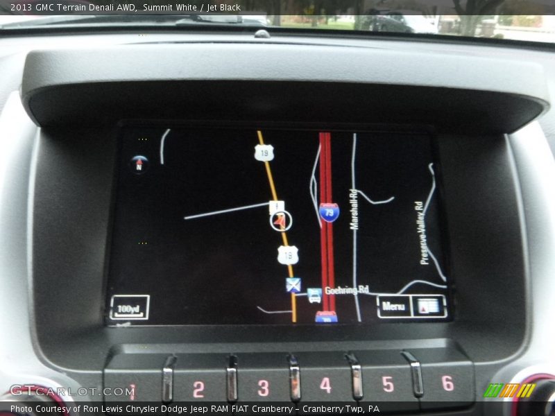 Summit White / Jet Black 2013 GMC Terrain Denali AWD