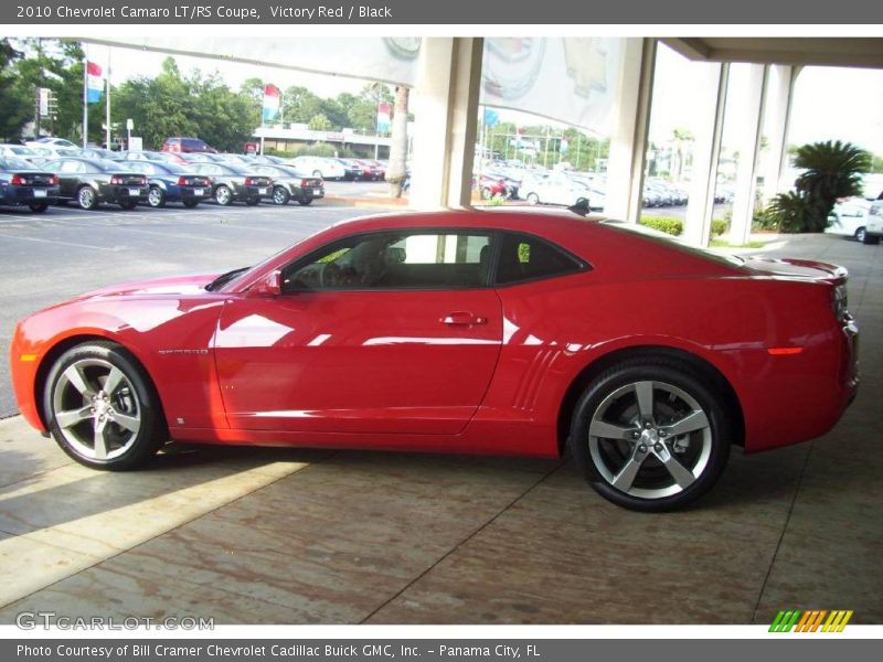 Victory Red / Black 2010 Chevrolet Camaro LT/RS Coupe