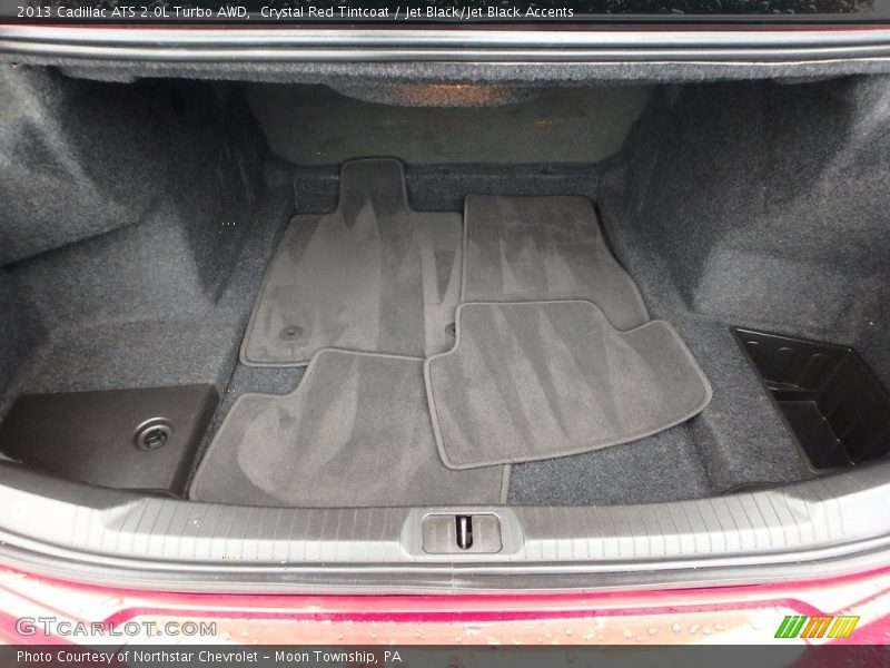 Crystal Red Tintcoat / Jet Black/Jet Black Accents 2013 Cadillac ATS 2.0L Turbo AWD