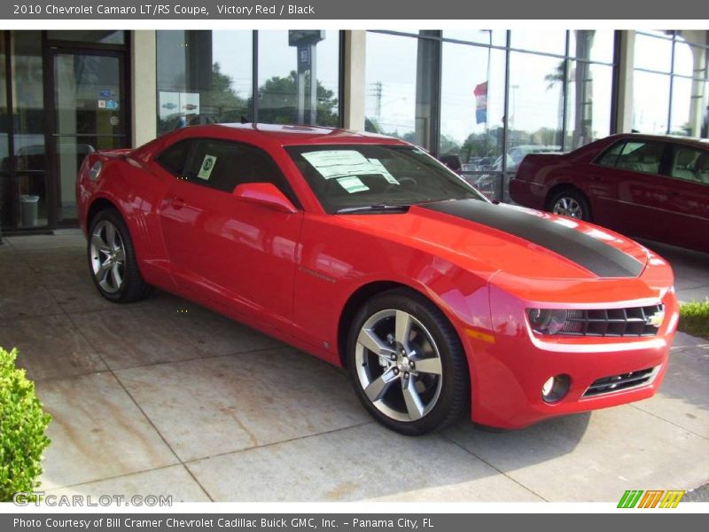Victory Red / Black 2010 Chevrolet Camaro LT/RS Coupe