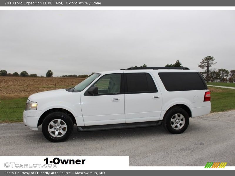 Oxford White / Stone 2010 Ford Expedition EL XLT 4x4