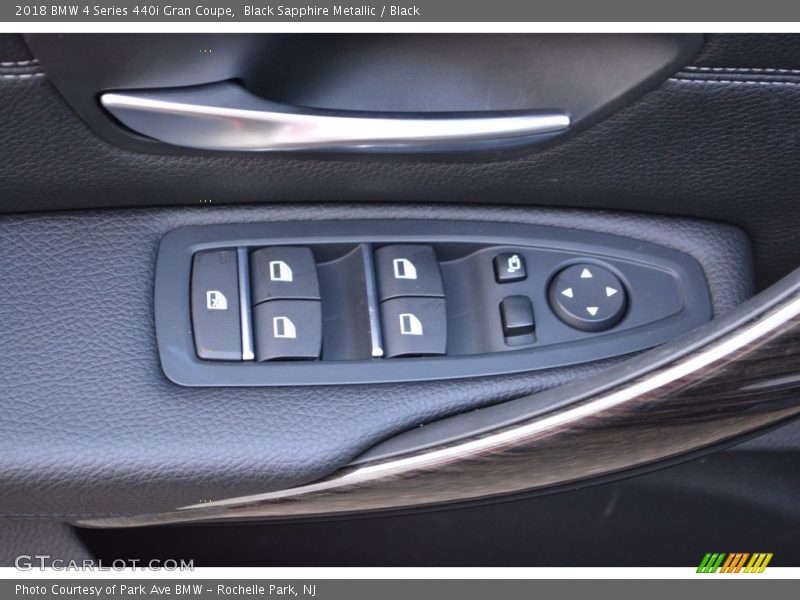 Black Sapphire Metallic / Black 2018 BMW 4 Series 440i Gran Coupe