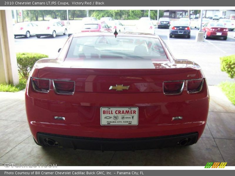Victory Red / Black 2010 Chevrolet Camaro LT/RS Coupe