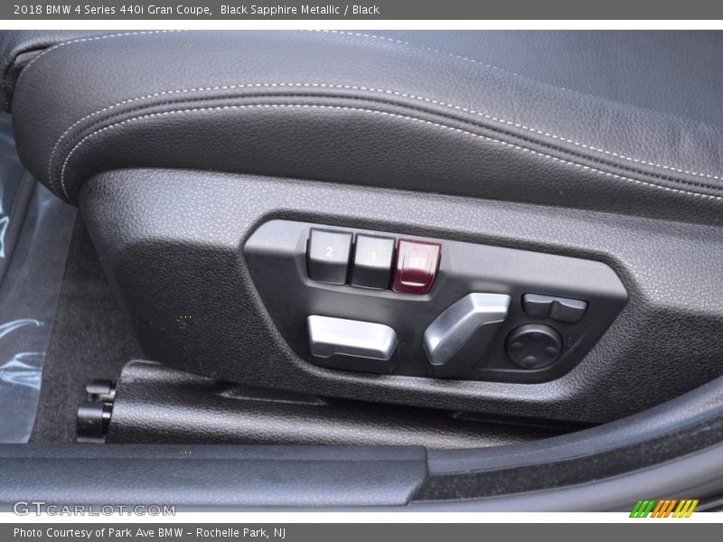 Black Sapphire Metallic / Black 2018 BMW 4 Series 440i Gran Coupe