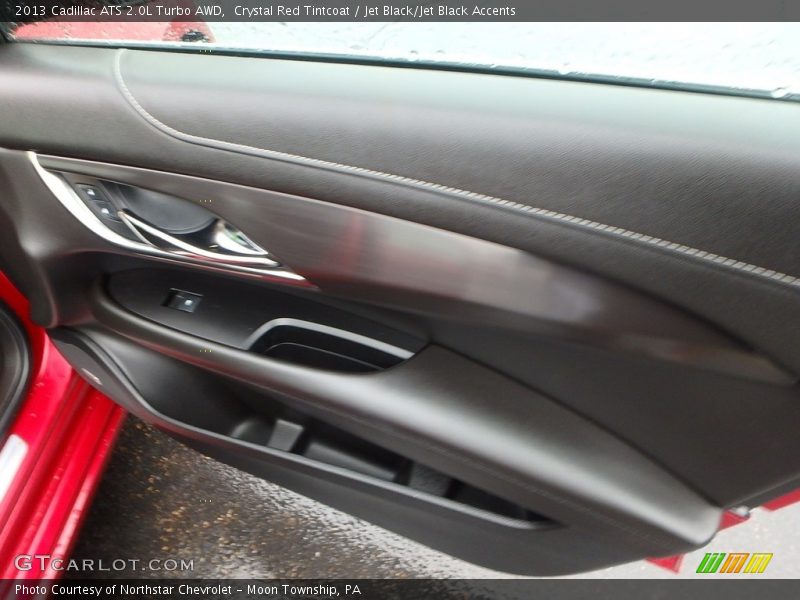 Crystal Red Tintcoat / Jet Black/Jet Black Accents 2013 Cadillac ATS 2.0L Turbo AWD