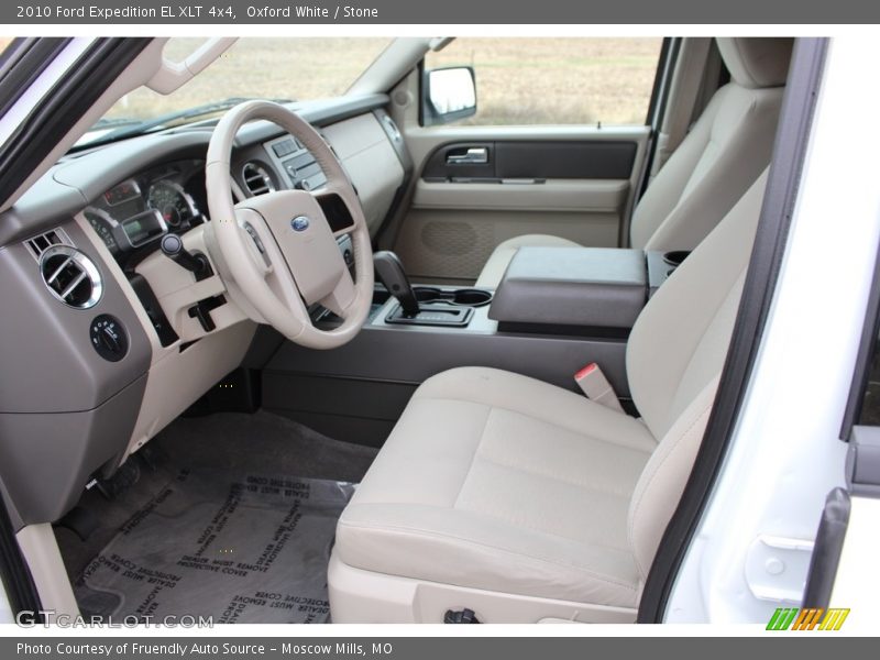 Oxford White / Stone 2010 Ford Expedition EL XLT 4x4