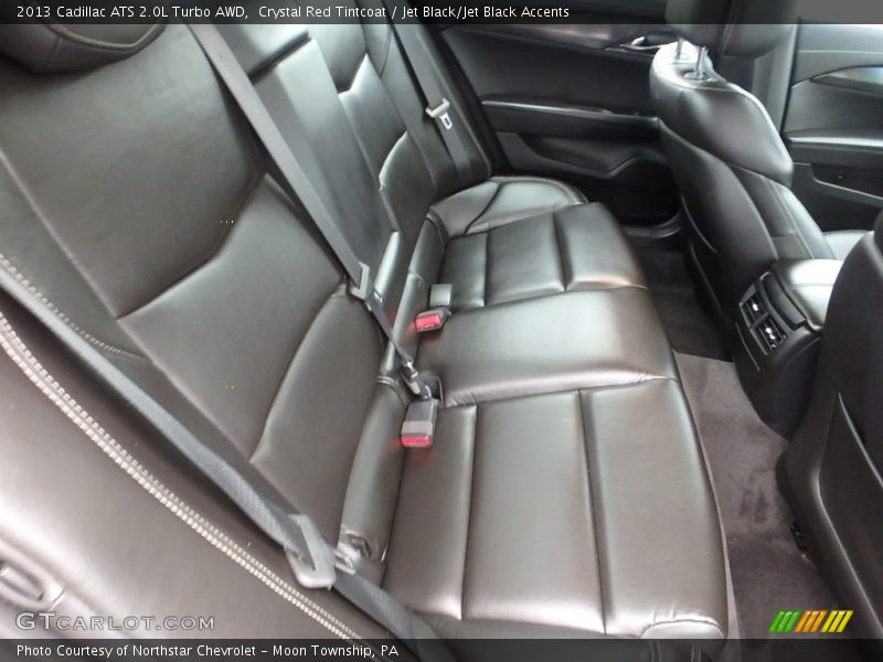 Crystal Red Tintcoat / Jet Black/Jet Black Accents 2013 Cadillac ATS 2.0L Turbo AWD