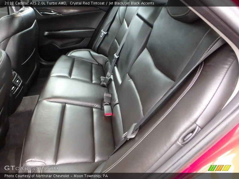 Crystal Red Tintcoat / Jet Black/Jet Black Accents 2013 Cadillac ATS 2.0L Turbo AWD