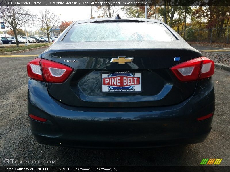 Graphite Metallic / Dark Atmosphere/Medium Atmosphere 2018 Chevrolet Cruze LT