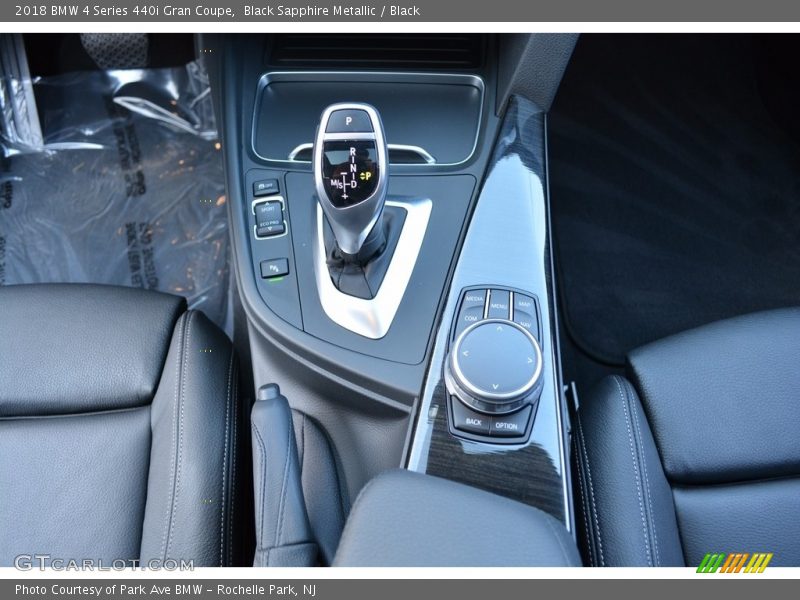 Black Sapphire Metallic / Black 2018 BMW 4 Series 440i Gran Coupe