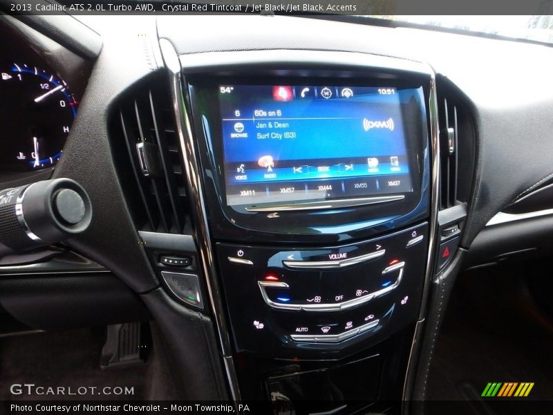 Crystal Red Tintcoat / Jet Black/Jet Black Accents 2013 Cadillac ATS 2.0L Turbo AWD