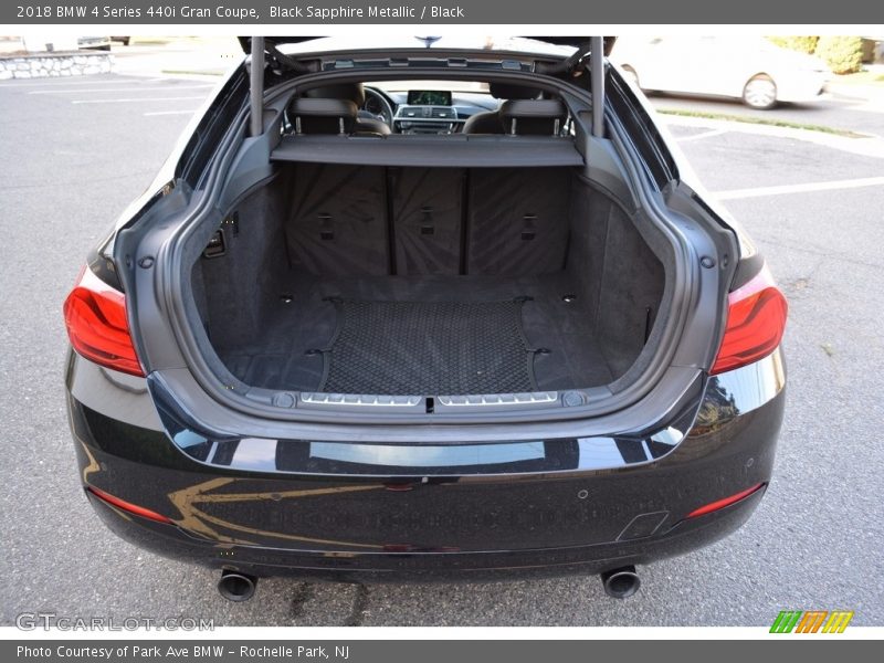 Black Sapphire Metallic / Black 2018 BMW 4 Series 440i Gran Coupe