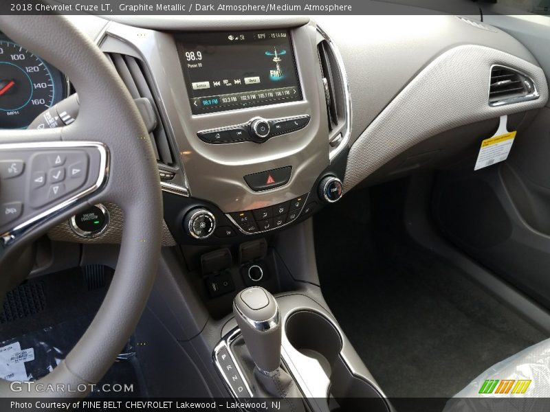 Graphite Metallic / Dark Atmosphere/Medium Atmosphere 2018 Chevrolet Cruze LT
