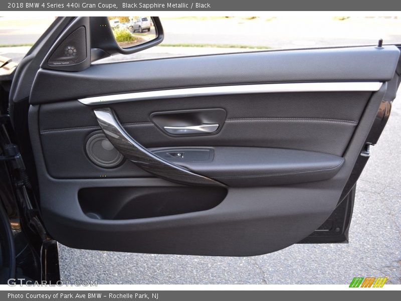 Black Sapphire Metallic / Black 2018 BMW 4 Series 440i Gran Coupe