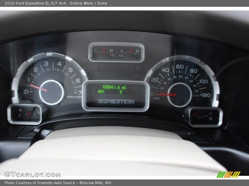 Oxford White / Stone 2010 Ford Expedition EL XLT 4x4