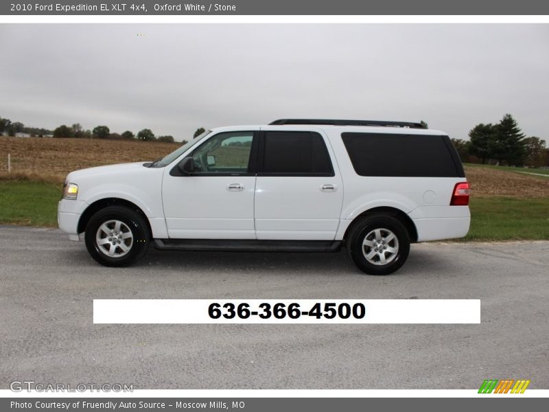 Oxford White / Stone 2010 Ford Expedition EL XLT 4x4