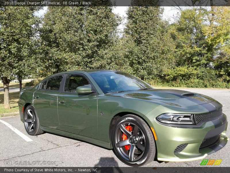 Front 3/4 View of 2018 Charger SRT Hellcat