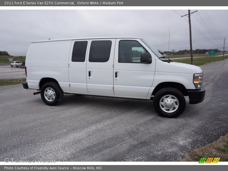 Oxford White / Medium Flint 2011 Ford E Series Van E250 Commercial