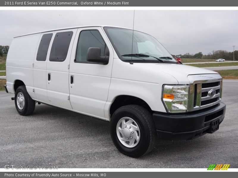 Oxford White / Medium Flint 2011 Ford E Series Van E250 Commercial