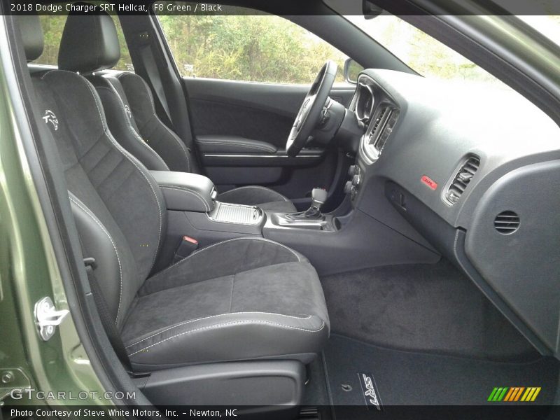 Front Seat of 2018 Charger SRT Hellcat