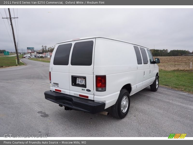 Oxford White / Medium Flint 2011 Ford E Series Van E250 Commercial