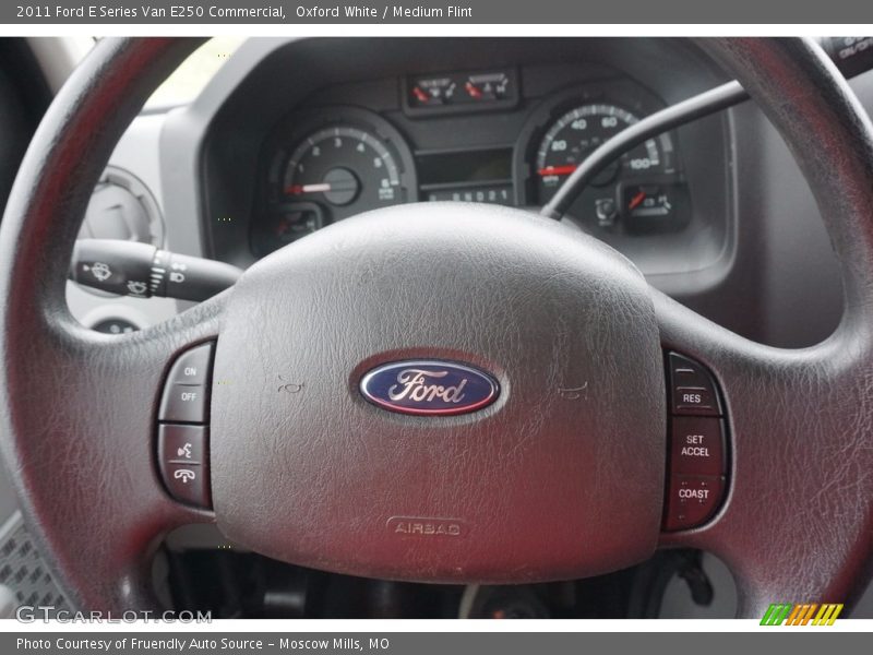 Oxford White / Medium Flint 2011 Ford E Series Van E250 Commercial