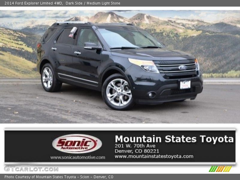 Dark Side / Medium Light Stone 2014 Ford Explorer Limited 4WD