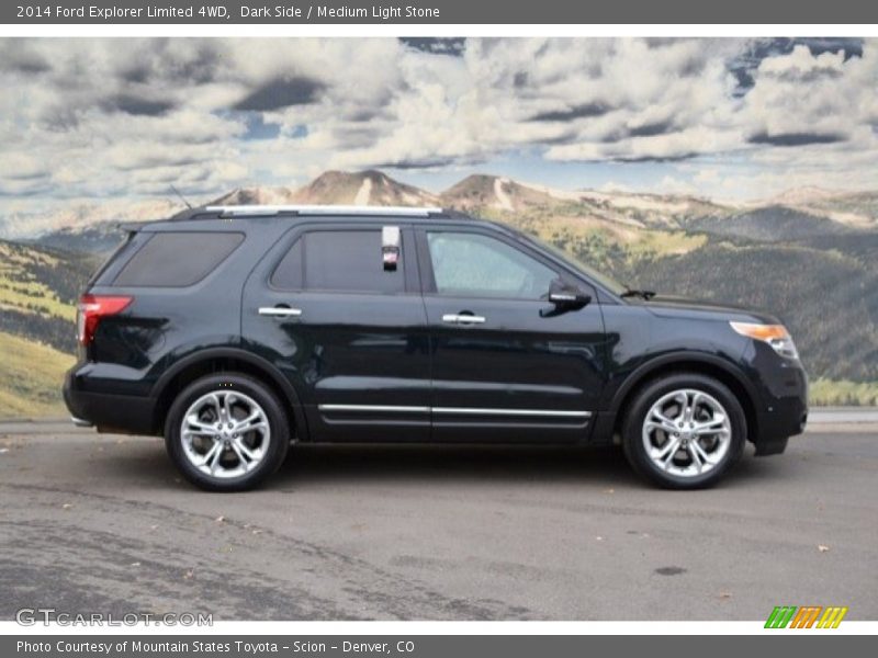 Dark Side / Medium Light Stone 2014 Ford Explorer Limited 4WD