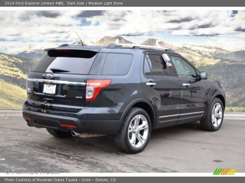 Dark Side / Medium Light Stone 2014 Ford Explorer Limited 4WD