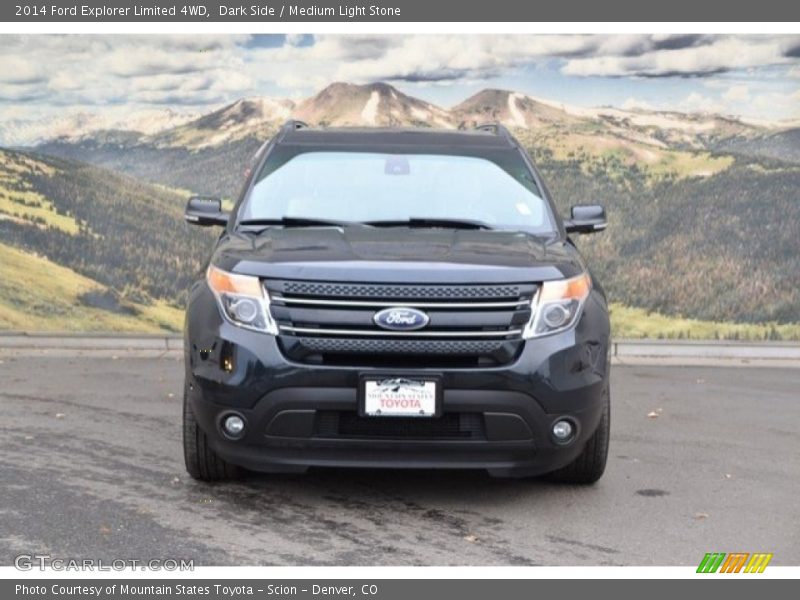 Dark Side / Medium Light Stone 2014 Ford Explorer Limited 4WD