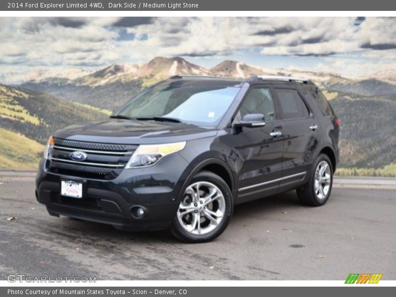 Dark Side / Medium Light Stone 2014 Ford Explorer Limited 4WD