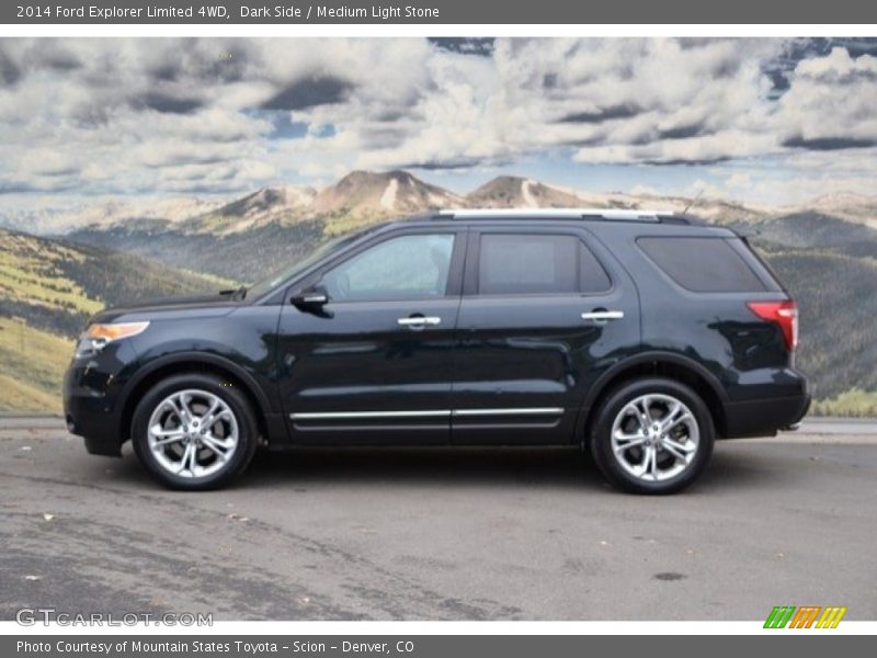 Dark Side / Medium Light Stone 2014 Ford Explorer Limited 4WD