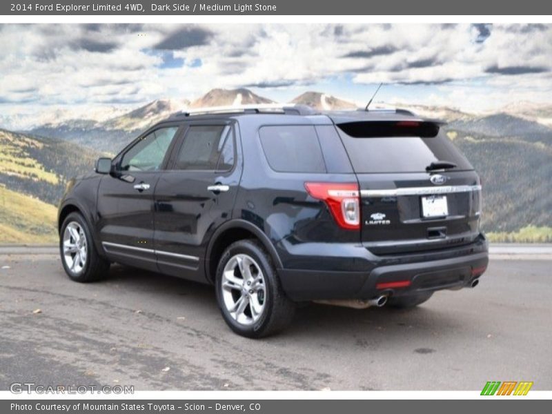 Dark Side / Medium Light Stone 2014 Ford Explorer Limited 4WD