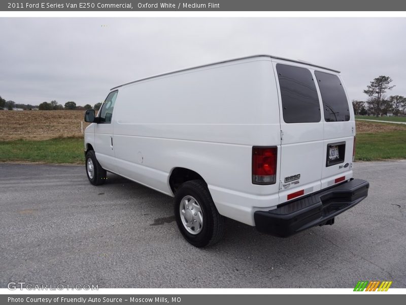 Oxford White / Medium Flint 2011 Ford E Series Van E250 Commercial