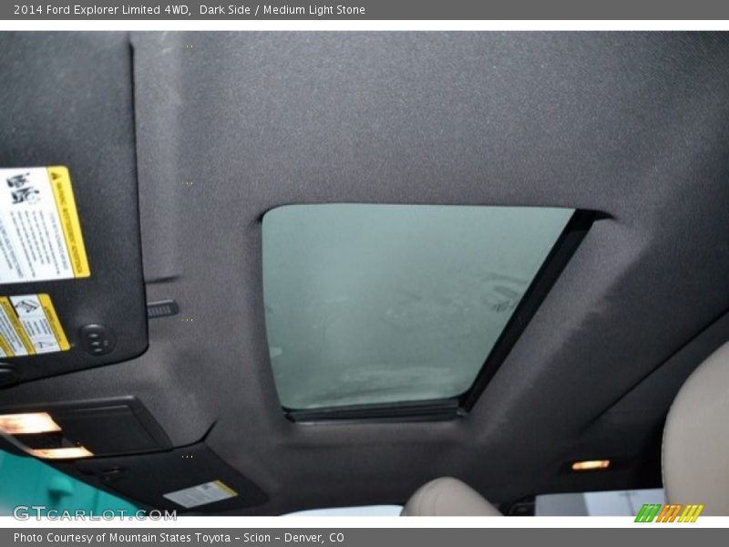 Dark Side / Medium Light Stone 2014 Ford Explorer Limited 4WD