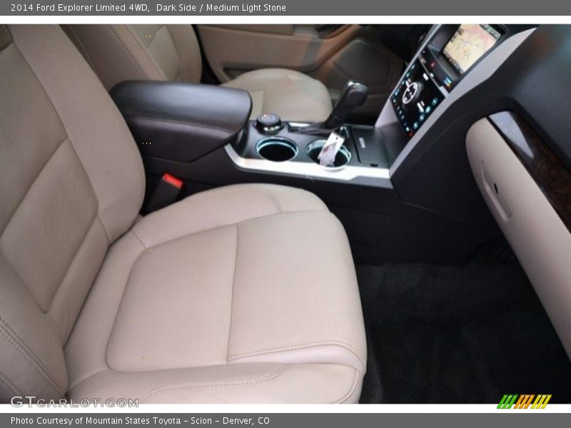Dark Side / Medium Light Stone 2014 Ford Explorer Limited 4WD